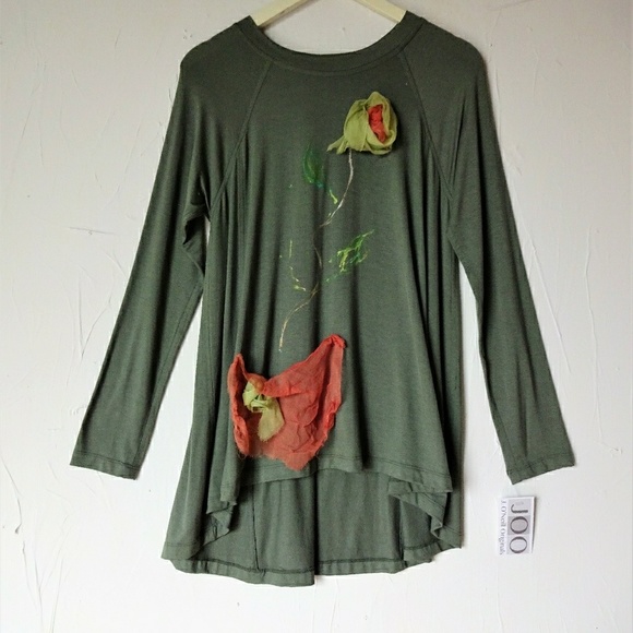 Yana K One Size Longsleeve Embellished by J.O.O. - Picture 1 of 2